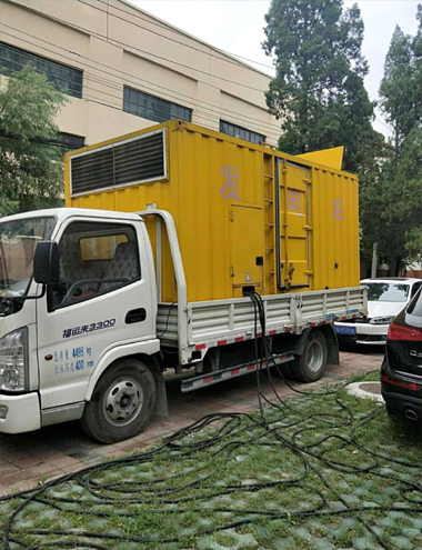 北湖发电车出租-柴油发电机组排烟系统设计要求及其考虑因素