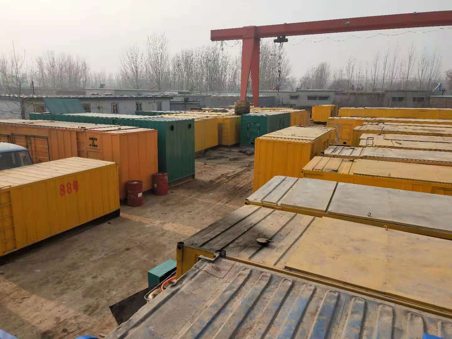 北湖租赁发电机-灰尘、风沙对柴油发电机组造成哪些不良影响？